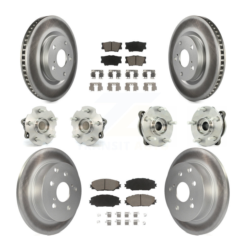 [Avant + Arrière] Kit d'ensemble roulement de roue et moyeu pour Toyota RAV4 KBB-120847