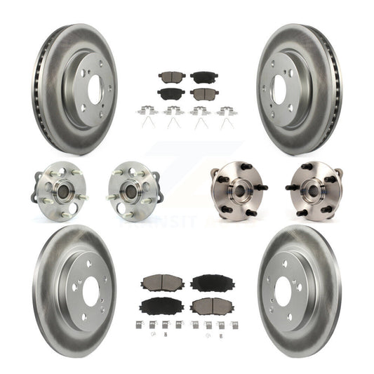 [Avant + Arrière] Kit d'ensemble roulement de roue et moyeu pour 2008-2015 Scion xB KBB-120850