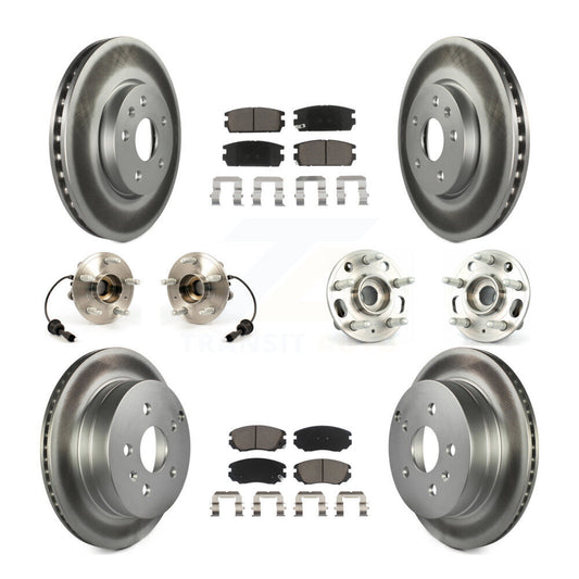 [Avant + Arrière] Kit d'ensemble roulement de roue et moyeu pour 2010-2017 Chevrolet Equinox GMC Terrain KBB-120852