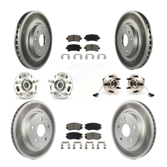 [Avant + Arrière] Kit d'ensemble roulement de roue et moyeu pour 2010 Buick Allure KBB-120853