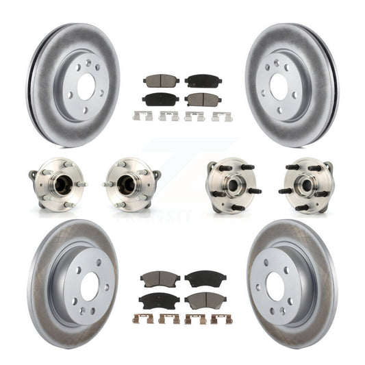 [Avant + Arrière] Kit d'ensemble roulement de roue et moyeu pour 2011-2012 Chevrolet Cruze KBB-120857
