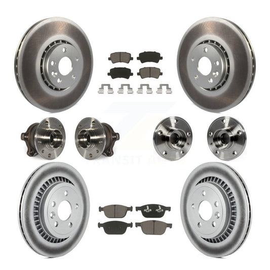 [Avant + Arrière] Kit d'ensemble roulement de roue et moyeu pour 2010-2015 Volvo XC60 AWD KBB-120860
