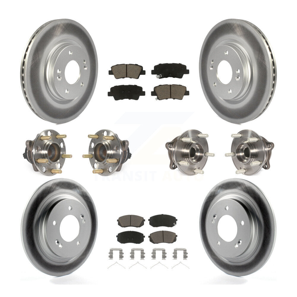 [Avant + Arrière] Kit d'ensemble roulement de roue et moyeu pour Kia Optima avec Electric Parking KBB-120862