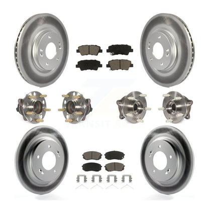 [Avant + Arrière] Kit d'ensemble roulement de roue et moyeu pour Kia Optima avec Electric Parking KBB-120862