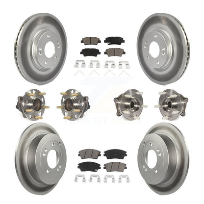 [Avant + Arrière] Kit d'ensemble roulement de roue et moyeu pour Hyundai Tucson Kia Sportage KBB-120863
