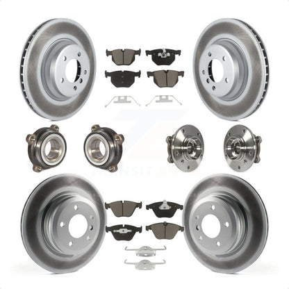 [Avant + Arrière] Kit d'ensemble roulement de roue et moyeu pour 2013 BMW X1 xDrive35i avec AWD KBB-120868 par Transit Auto
