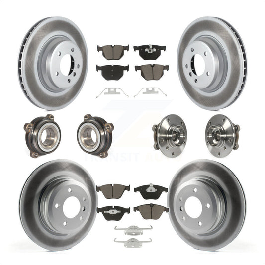 [Avant + Arrière] Kit d'ensemble roulement de roue et moyeu pour 2013 BMW X1 xDrive35i avec AWD KBB-120868 par Transit Auto