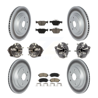 [Avant + Arrière] Kit d'ensemble roulement de roue et moyeu pour 2019 Subaru Forester avec 316mm Diameter Rotor KBB-120871