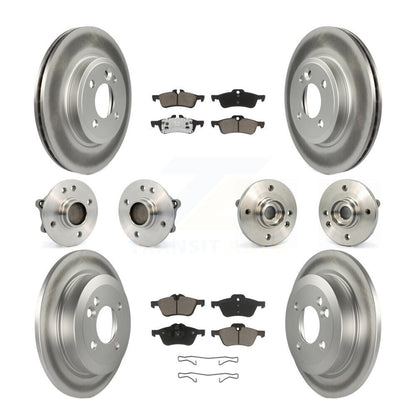 [Avant + Arrière] Kit d'ensemble roulement de roue et moyeu pour 2002-2005 Mini Cooper avec 276mm Diameter Rotor KBB-120882