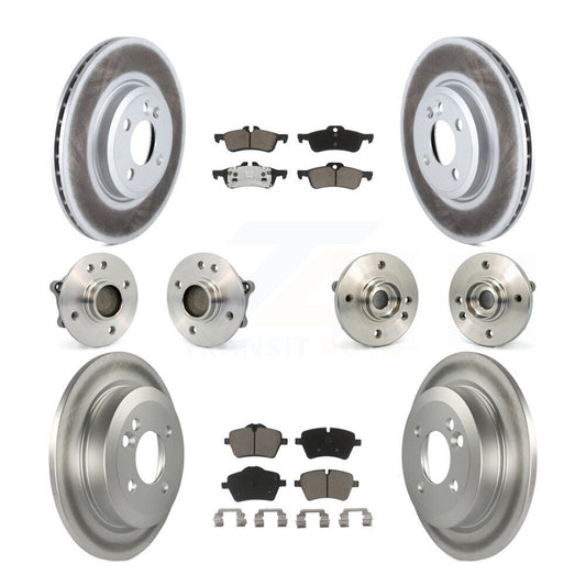 [Avant + Arrière] Kit d'ensemble roulement de roue et moyeu pour 2002-2005 Mini Cooper avec 294mm Diameter Rotor KBB-120883
