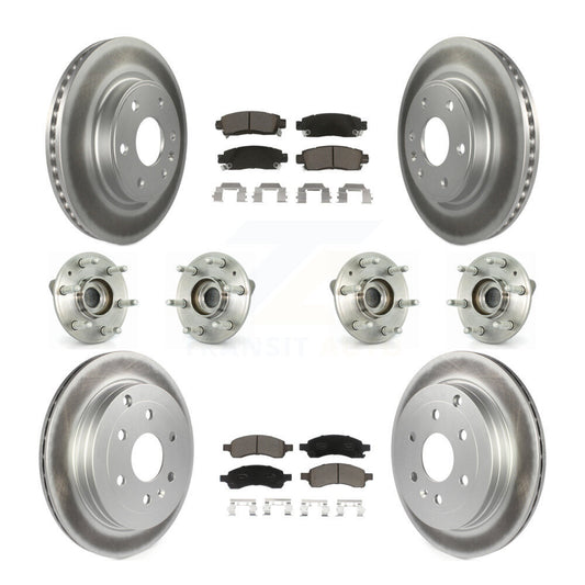 [Avant + Arrière] Kit d'ensemble roulement de roue et moyeu pour Chevrolet Traverse GMC Acadia Buick Enclave Saturn Outlook Limited KBB-120884
