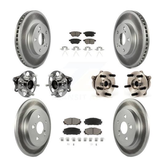 [Avant + Arrière] Kit d'ensemble roulement de roue et moyeu pour Toyota Prius Plug-In KBB-120885