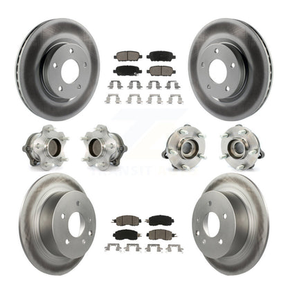 [Avant + Arrière] Kit d'ensemble roulement de roue et moyeu pour Nissan Altima KBB-120886