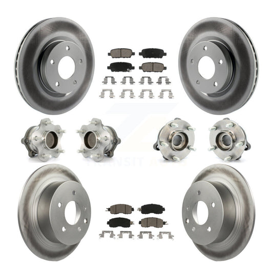 [Avant + Arrière] Kit d'ensemble roulement de roue et moyeu pour Nissan Altima KBB-120886