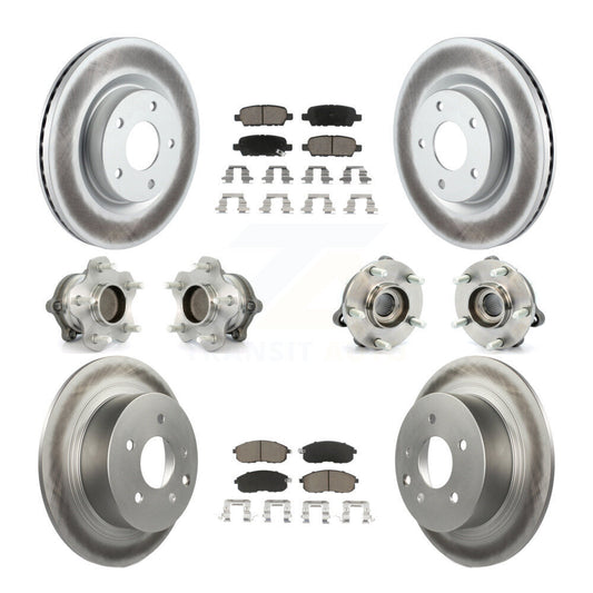 [Avant + Arrière] Kit d'ensemble roulement de roue et moyeu pour Nissan Altima KBB-120887