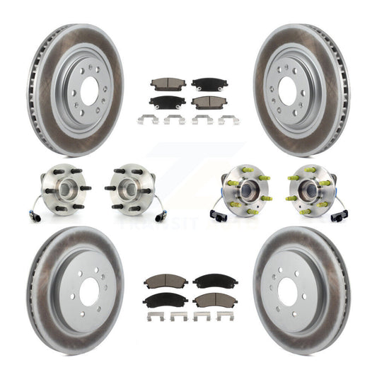 [Avant + Arrière] Kit d'ensemble roulement de roue et moyeu pour Cadillac SRX AWD KBB-120893