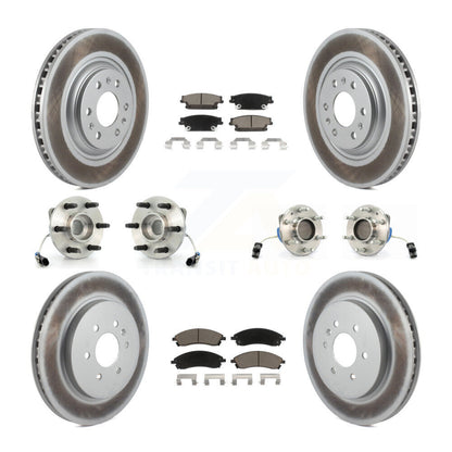 [Avant + Arrière] Kit d'ensemble roulement de roue et moyeu pour Cadillac SRX RWD KBB-120894
