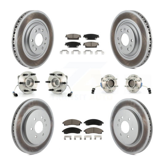[Avant + Arrière] Kit d'ensemble roulement de roue et moyeu pour Cadillac SRX RWD KBB-120894