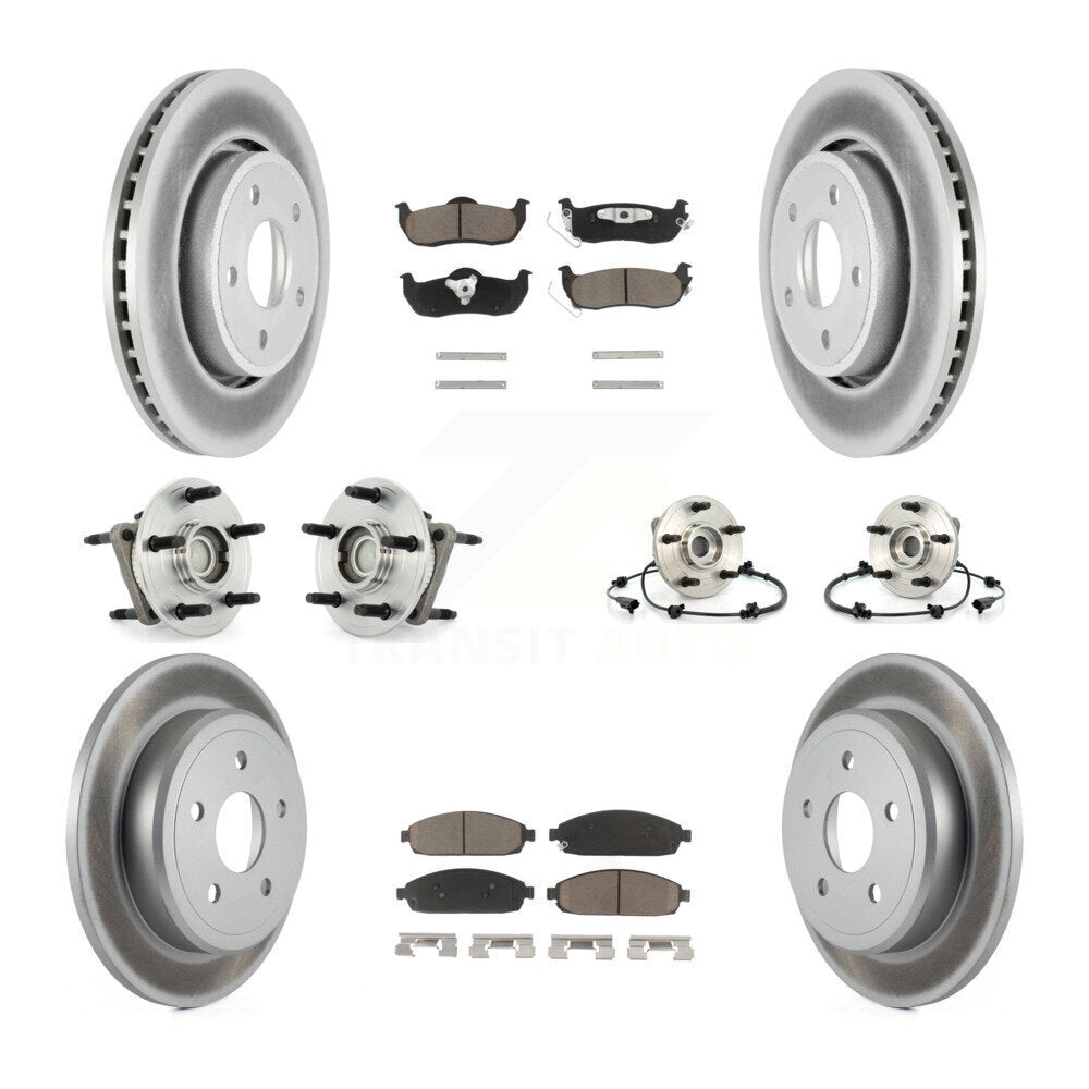 [Avant + Arrière] Kit d'ensemble roulement de roue et moyeu pour Jeep Grand Cherokee Commander KBB-120896