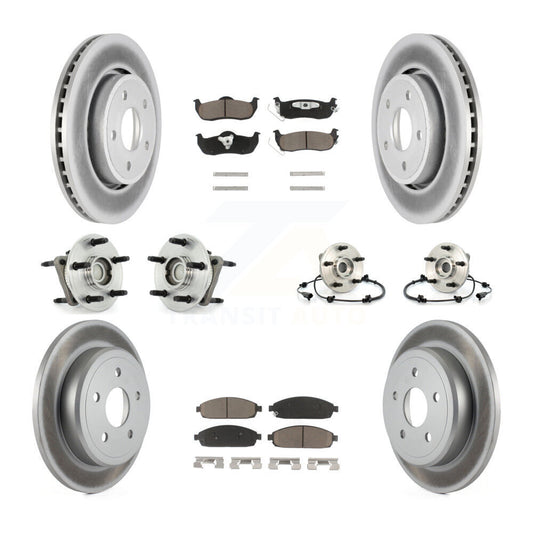 [Avant + Arrière] Kit d'ensemble roulement de roue et moyeu pour Jeep Grand Cherokee Commander KBB-120896