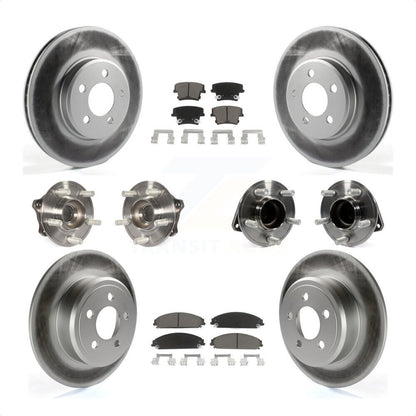 [Avant + Arrière] Kit d'ensemble roulement de roue et moyeu pour 2019-2020 Chrysler 300 RWD avec 5.7L KBB-120897 par Transit Auto