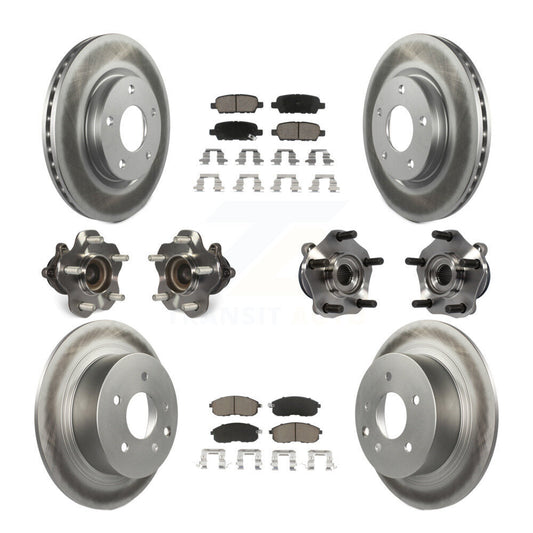 [Avant + Arrière] Kit d'ensemble roulement de roue et moyeu pour Nissan Sentra KBB-120898