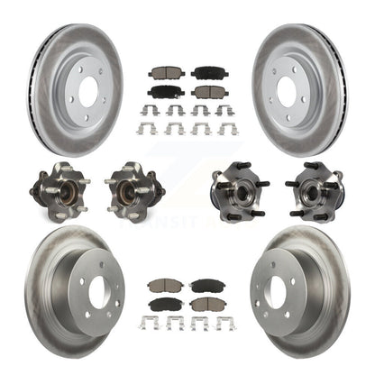 [Avant + Arrière] Kit d'ensemble roulement de roue et moyeu pour 2017-2019 Nissan Sentra Turbocharged KBB-120899
