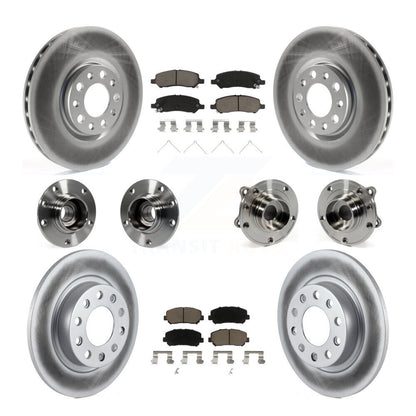 [Avant + Arrière] Kit d'ensemble roulement de roue et moyeu pour 2013-2016 Dodge Dart KBB-120906