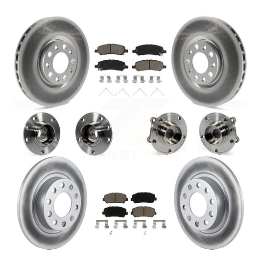 [Avant + Arrière] Kit d'ensemble roulement de roue et moyeu pour 2013-2016 Dodge Dart KBB-120906