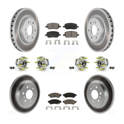 [Avant + Arrière] Kit d'ensemble roulement de roue et moyeu pour 2006 Saturn Relay AWD avec FE1 Suspension KBB-120910