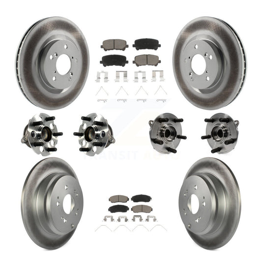 [Avant + Arrière] Kit d'ensemble roulement de roue et moyeu pour 2011-2014 Honda Odyssey KBB-120911