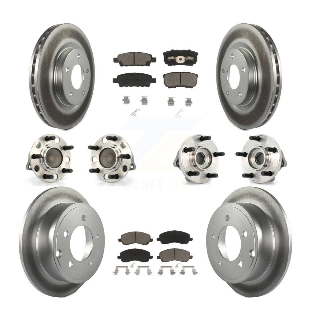 [Avant + Arrière] Kit d'ensemble roulement de roue et moyeu pour Dodge Chrysler Avenger Sebring 200 Caliber KBB-120913