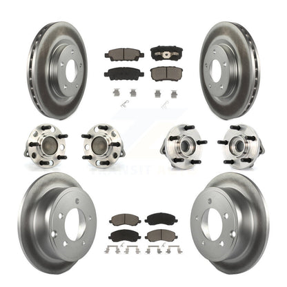 [Avant + Arrière] Kit d'ensemble roulement de roue et moyeu pour Dodge Chrysler Avenger Sebring 200 Caliber KBB-120913