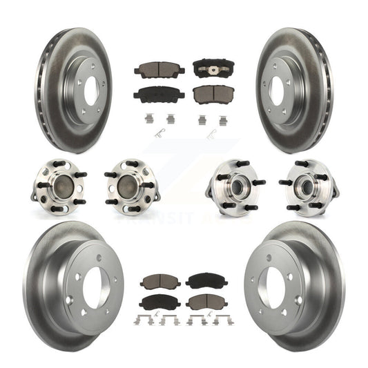 [Avant + Arrière] Kit d'ensemble roulement de roue et moyeu pour Dodge Chrysler Avenger Sebring 200 Caliber KBB-120913