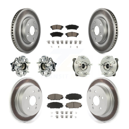 [Avant + Arrière] Kit d'ensemble roulement de roue et moyeu pour 2016-2020 Toyota Mirai KBB-120923
