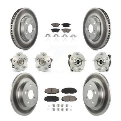 [Avant + Arrière] Kit d'ensemble roulement de roue et moyeu pour 2011-2016 Scion tC Manual transmission KBB-120925