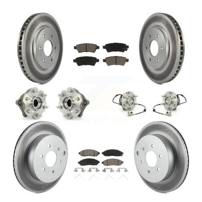 [Avant + Arrière] Kit d'ensemble roulement de roue et moyeu pour Nissan Pathfinder KBB-120930