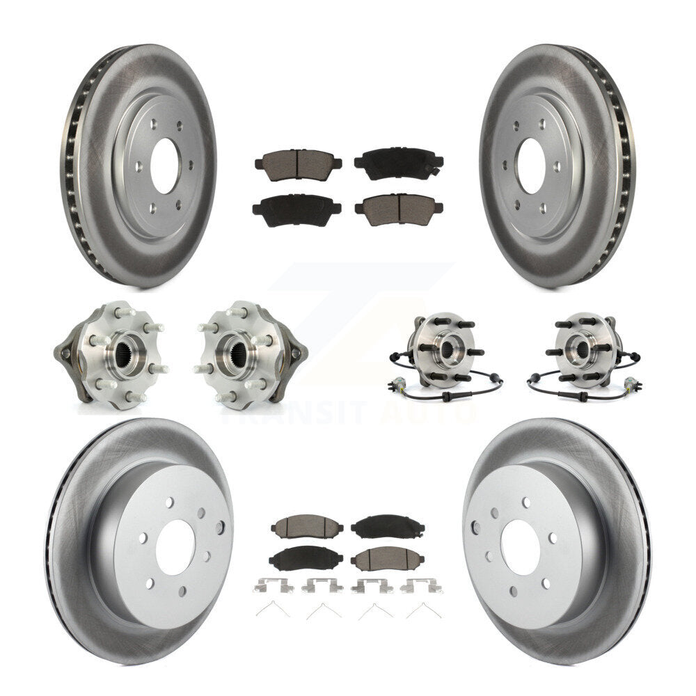 [Avant + Arrière] Kit d'ensemble roulement de roue et moyeu pour Nissan Pathfinder KBB-120931