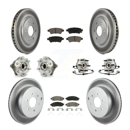 [Avant + Arrière] Kit d'ensemble roulement de roue et moyeu pour Nissan Pathfinder KBB-120931