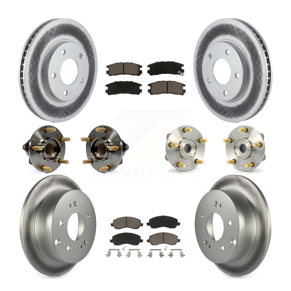 [Avant + Arrière] Kit d'ensemble roulement de roue et moyeu pour Mitsubishi Galant KBB-120938