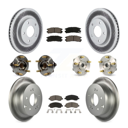 [Avant + Arrière] Kit d'ensemble roulement de roue et moyeu pour Mitsubishi Galant KBB-120938