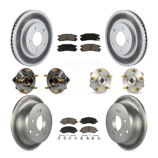[Avant + Arrière] Kit d'ensemble roulement de roue et moyeu pour Mitsubishi Galant KBB-120938
