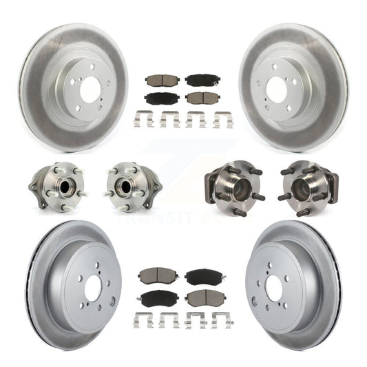 [Avant + Arrière] Kit d'ensemble roulement de roue et moyeu pour Toyota 86 KBB-120942