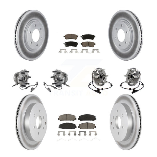 [Avant + Arrière] Kit d'ensemble roulement de roue et moyeu pour INFINITI Nissan Armada QX80 QX56 KBB-120945