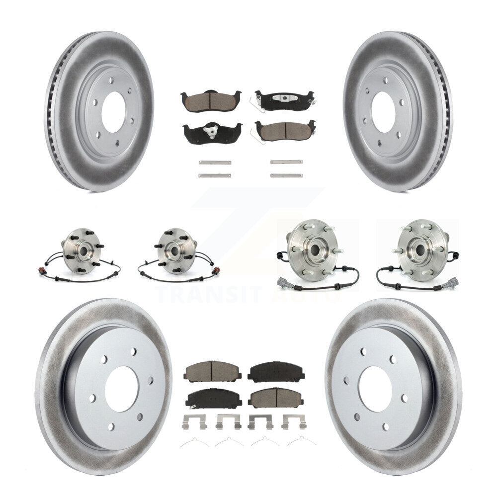 [Avant + Arrière] Kit d'ensemble roulement de roue et moyeu pour Nissan Armada INFINITI QX56 KBB-120946