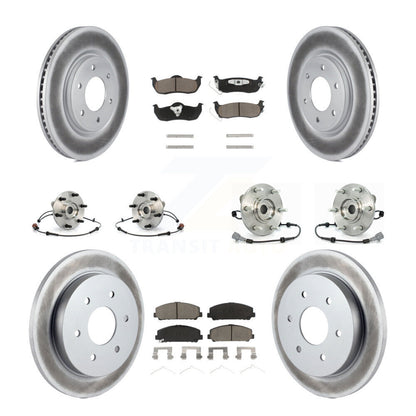 [Avant + Arrière] Kit d'ensemble roulement de roue et moyeu pour Nissan Armada INFINITI QX56 KBB-120946