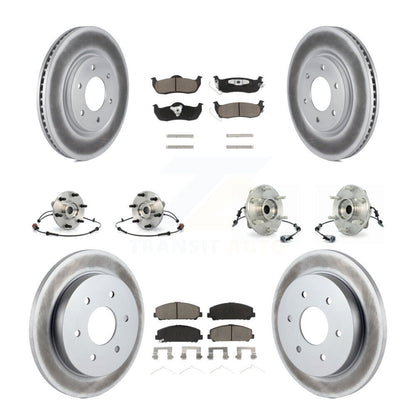 [Avant + Arrière] Kit d'ensemble roulement de roue et moyeu pour 2007 INFINITI QX56 From 04 07 KBB-120948