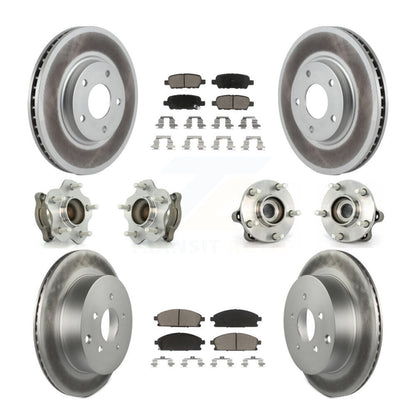 [Avant + Arrière] Kit d'ensemble roulement de roue et moyeu pour 2004-2009 Nissan Quest KBB-120957