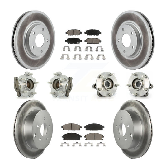 [Avant + Arrière] Kit d'ensemble roulement de roue et moyeu pour 2004-2009 Nissan Quest KBB-120957