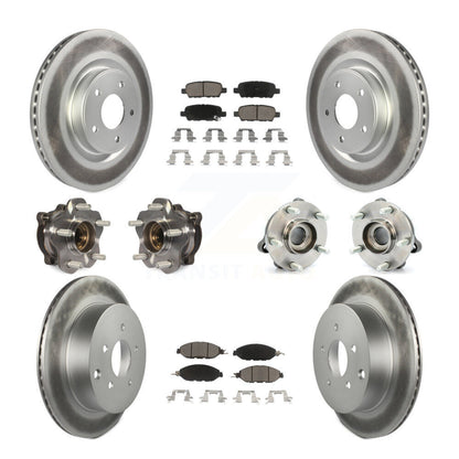 [Avant + Arrière] Kit d'ensemble roulement de roue et moyeu pour Nissan Pathfinder Murano INFINITI QX60 JX35 KBB-120960